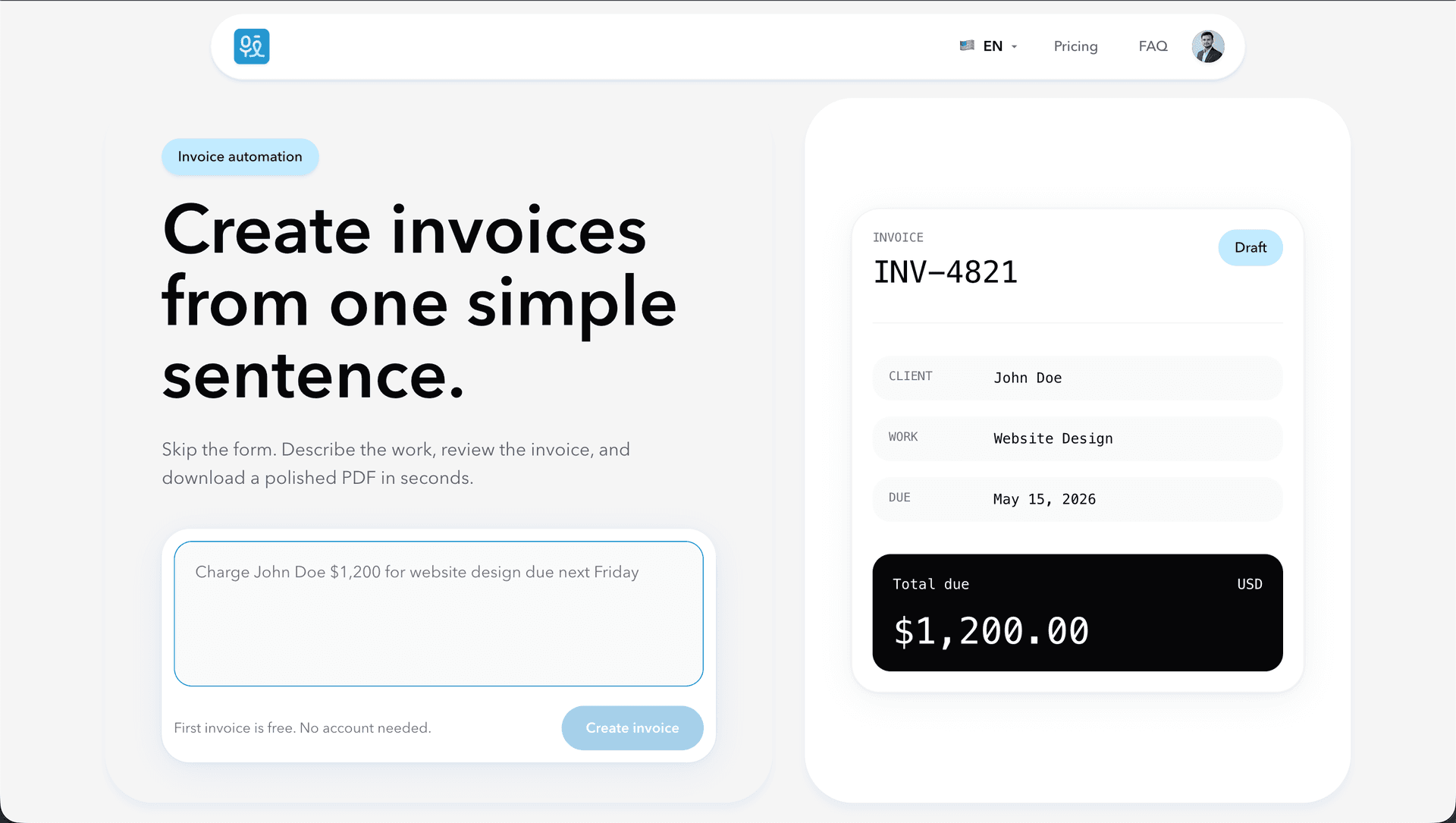 TypeInvoice — Beautiful invoicing, effortlessly.